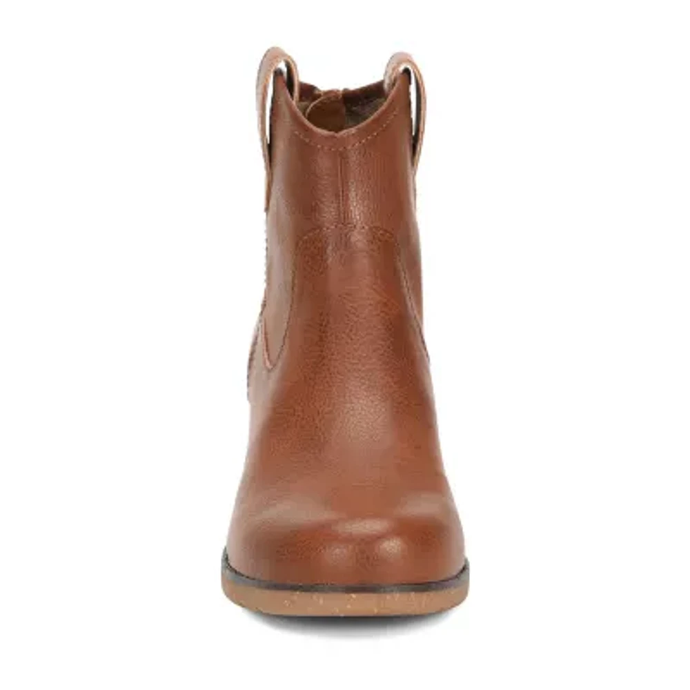 Boc Womens Alenni Stacked Heel Booties