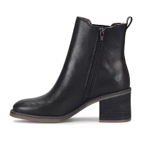 Boc Womens Finn Stacked Heel Booties