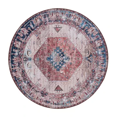 Safavieh Tucson Zoey 6'X6' Indoor Round Area Rug