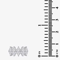 G / Vs2-Si2) 2 1/2 CT. T.W. Lab Grown White Diamond 14K Gold 5-Stone Anniversary Band