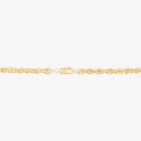 14K Gold Inch Solid Rope Chain Necklace