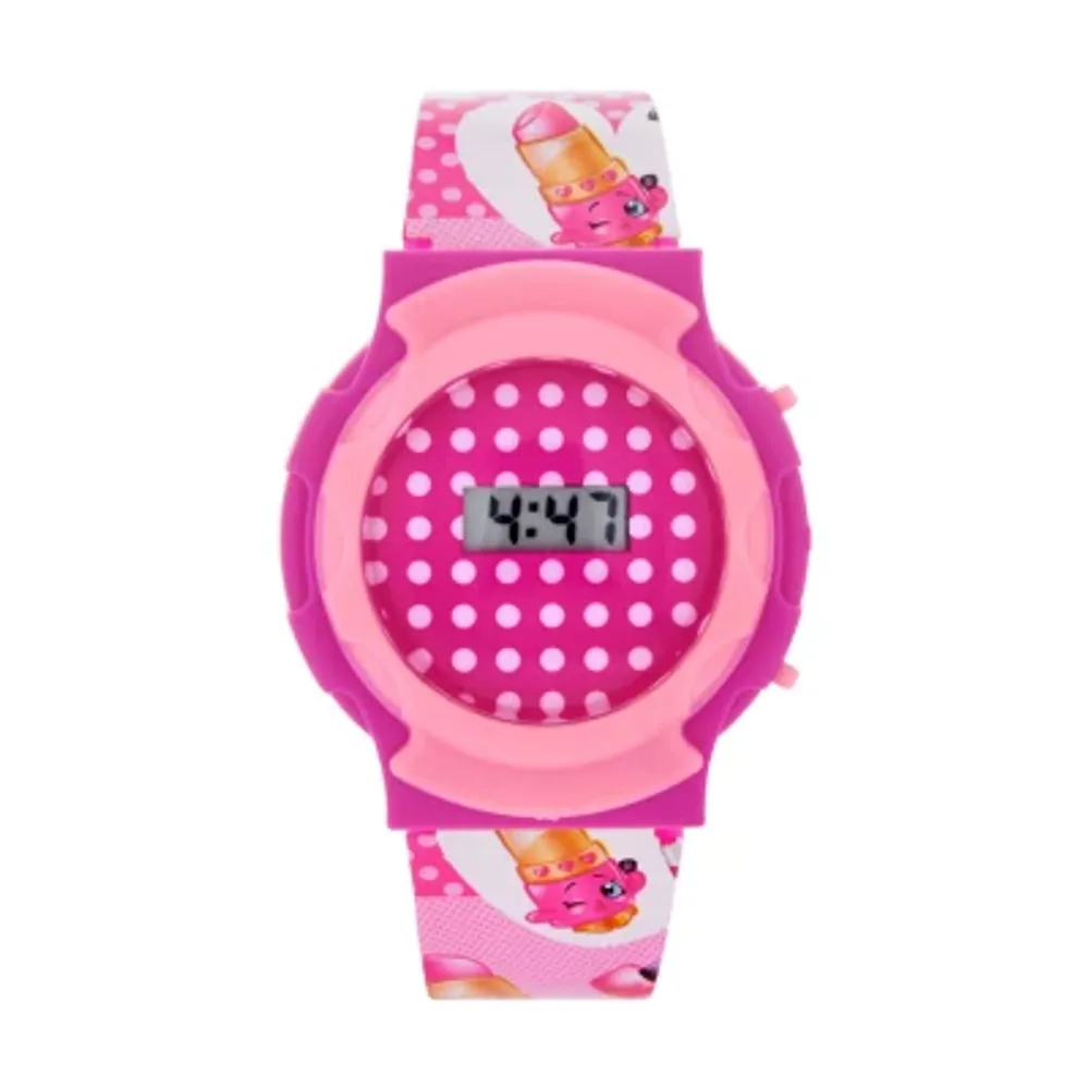 Shopkins Girls Pink Strap Watch