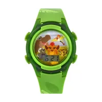 Disney Boys Lion King Green Strap Watch