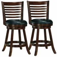 Woodgrove Swivel Counter Height Stool-Set of 2