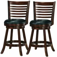 Woodgrove Swivel Counter Height Stool-Set of 2