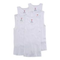 Hanes Ultimate Little & Big Boys 5 Pack U Neck Lightweight Tank