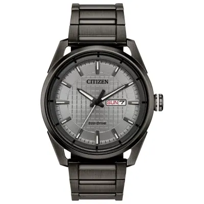 Drive from Citizen Mens Gray Stainless Steel Bracelet Watch Aw0087-58h