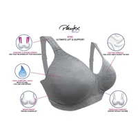 Playtex 18 Hour Cotton Stretch Ultimate Lift & Support Wireless Full Coverage Bra Us474c