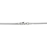 Mens Stainless Steel 18" 2mm Box Chain