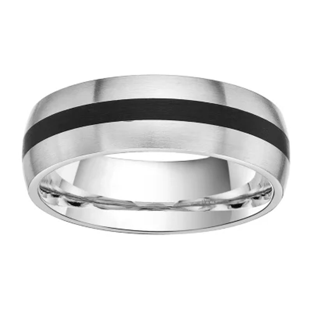 Mens Two-Tone Stainless Steel Band