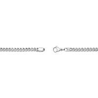 Mens Stainless Steel 4mm Foxtail Chain Necklace