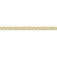 Mens Stainless Steel & Gold-Tone IP 22" 10mm Marine Link Chain