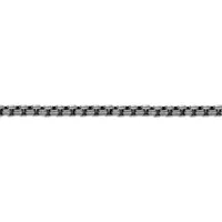 Stainless Steel 9 Inch Solid Box Chain Bracelet