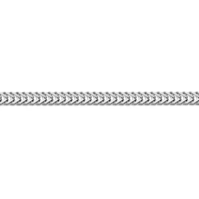 Stainless Steel 24 Inch Solid Herringbone Chain Necklace