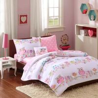 Mi Zone Kids Nocturnal Nellie Complete Bedding Set with Sheets decorative pillow