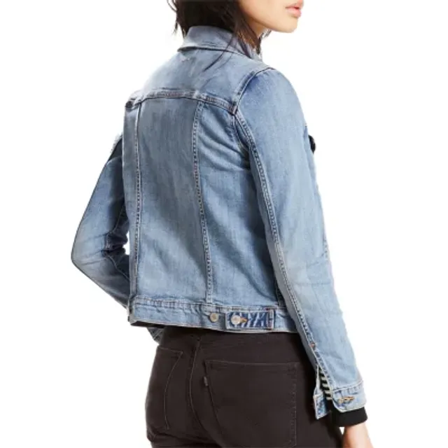 Levi's® Womens Faux Leather Hooded Motorcycle Jacket | Alexandria Mall