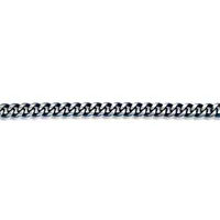 Stainless Steel Inch Solid Curb Chain Bracelet