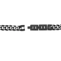 Stainless Steel Inch Solid Curb Chain Necklace