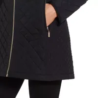 Gallery Womens Removable Hood Midweight Quilted Jacket