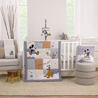 Disney Collection 3-pc. Mickey Mouse Crib Bedding Set