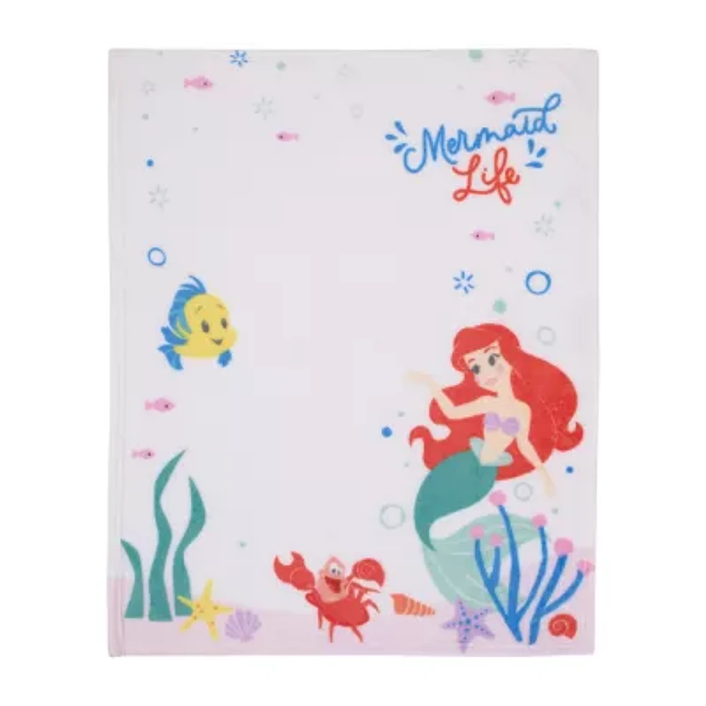 Disney Collection The Little Mermaid Baby Blanket