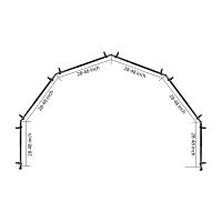 Rod Desyne Trumpet 6-Sided Bay Window