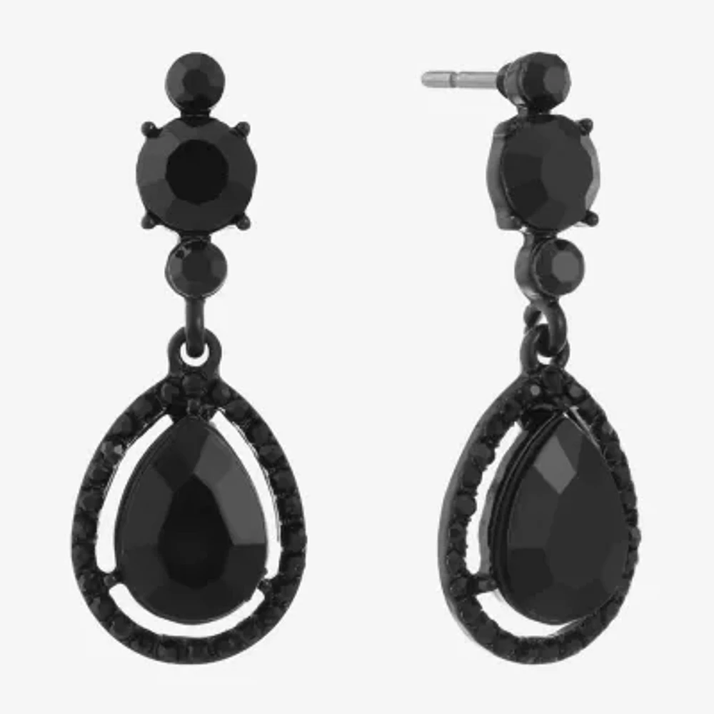 Mixit Black Drop Earrings