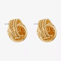 Monet® Gold-Tone Knot Earrings