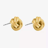 Liz Claiborne Knot Button Stud Earrings