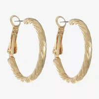 Monet Jewelry Gold Tone Hoop Earrings