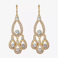 Monet Jewelry Gold Tone Chandelier Earrings