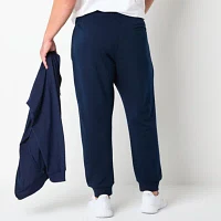 Xersion Cotton Fleece Mens Mid Rise Big and Tall Jogger Pant