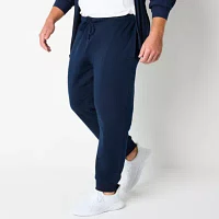 Xersion Cotton Fleece Mens Mid Rise Big and Tall Jogger Pant