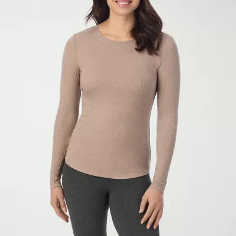 Cuddl Duds Stretch Rib Thermal Shirt