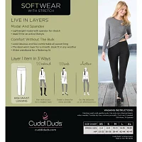 Cuddl Duds Softwear Highwaist Tag Free Thermal Legging
