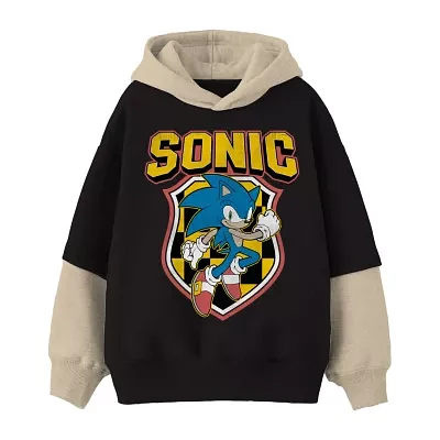 Little & Big Boys Sonic the Hedgehog Fleece Hoodie