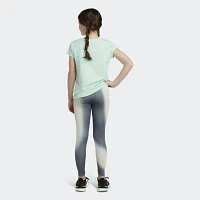 adidas Big Girls Mid Rise Full Length Leggings