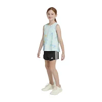 adidas Big Girls Crew Neck Tank Top