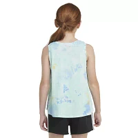 adidas Big Girls Crew Neck Tank Top