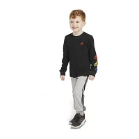 adidas Little Boys 2-pc. Pant Set