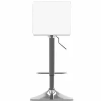 Bonded Leather Upholstered Bar Stool - Set of 2