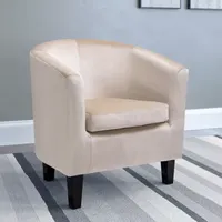 Antonio Velvet Barrel Chair