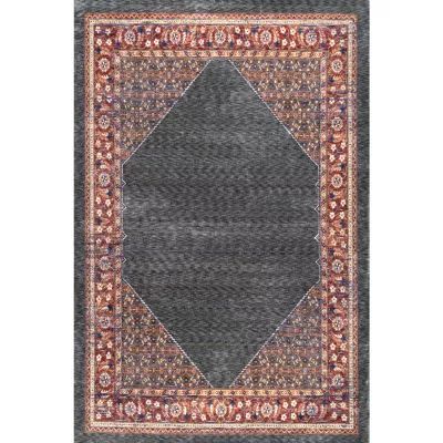 nuLoom Vintage Purnell Floral Area Rug