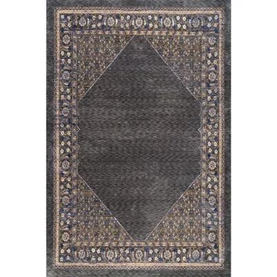 nuLoom Vintage Purnell Floral Area Rug
