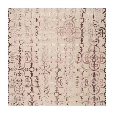 Safavieh Dip Dye Collection Danny Floral Square Area Rug