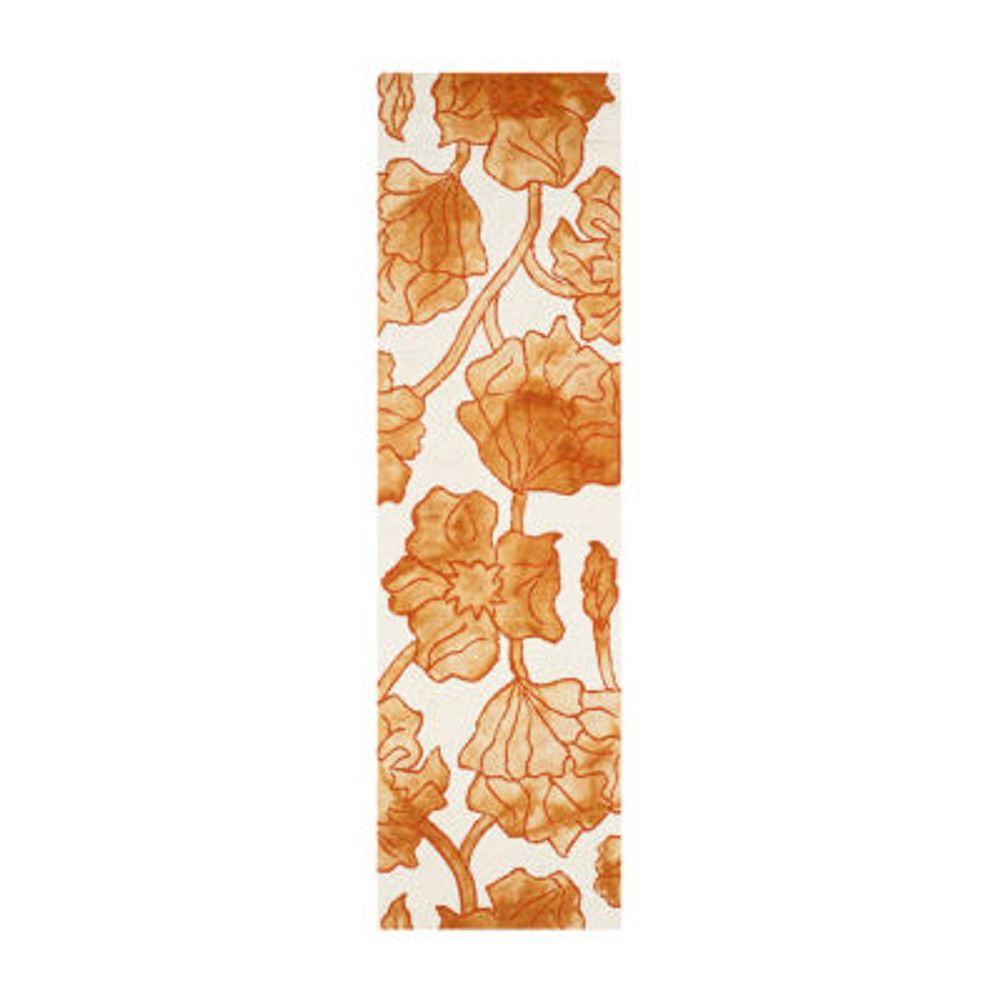 Safavieh Dip Dye Collection Erksine Floral Runner Rug