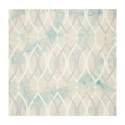 Safavieh Dip Dye Collection Harlan Geometric Square Area Rug