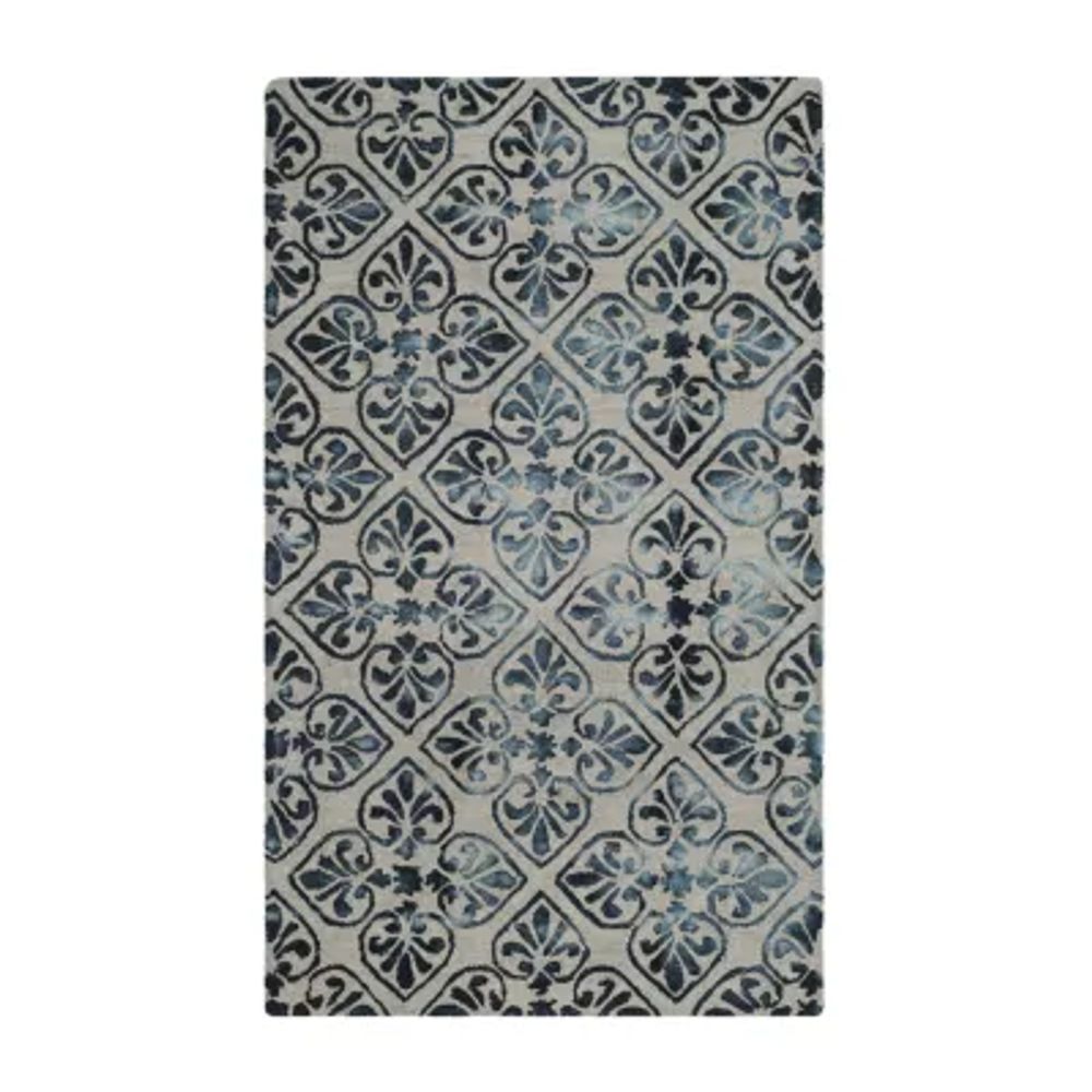 Safavieh Dip Dye Collection Jacinda Damask Area Rug