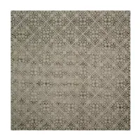 Safavieh Dip Dye Collection Jacinda Damask SquareArea Rug