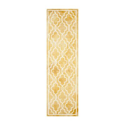Safavieh Dip Dye Collection Jalen Geometric Runner Rug